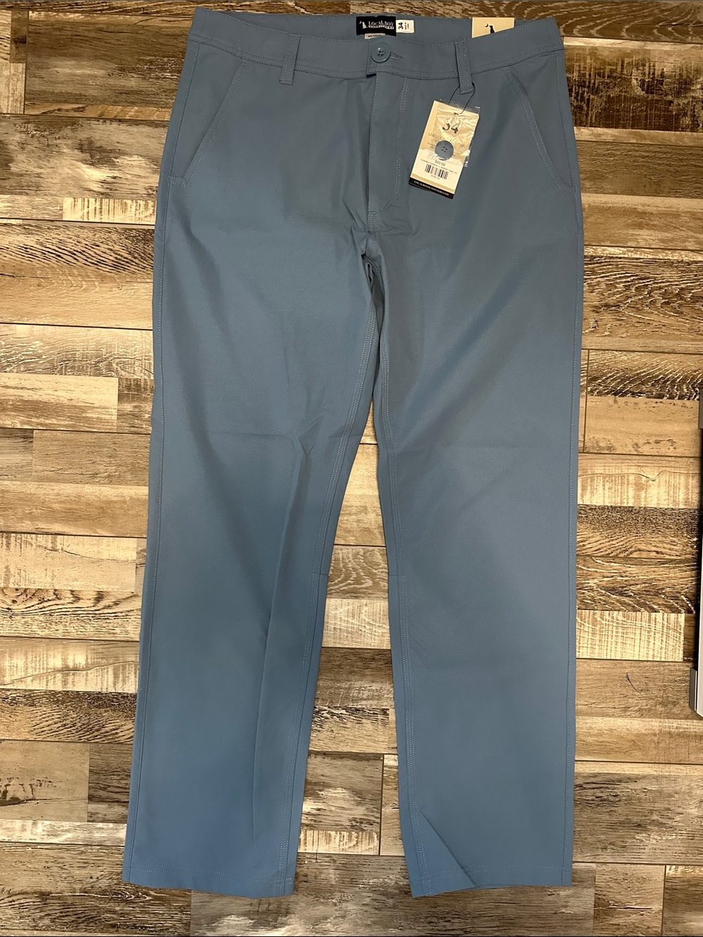 Men's Slate Blue Local Boy Outfitters Commuter Pant NWT!